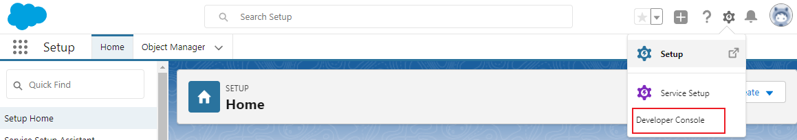 Developer Console in the Salesforce Lightening experience Developer Console in the Salesforce Lightening experience